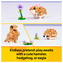 LEGO Creator Cute Hamster with a Flower 31376 LEGO Creator Cute Hamster with a Flower 31376