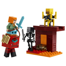 LEGO Minecraft The Nether Lava Battle