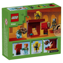 LEGO Minecraft The Nether Lava Battle