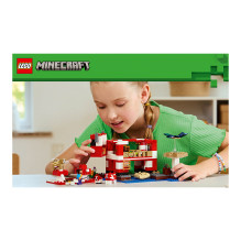LEGO Minecraft The Mooshroom House LEGO Minecraft The Mooshroom House