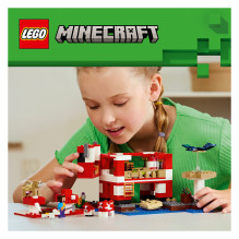 LEGO Minecraft The Mooshroom House LEGO Minecraft The Mooshroom House