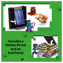 LEGO Minecraft Nether & End Portal Journey 21584 LEGO Minecraft Nether & End Portal Journey 21584