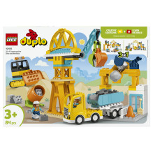 LEGO DUPLO 3 in 1 Construction Site and Vehicles 10476