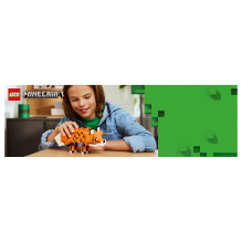 LEGO Minecraft Lapė 21588 LEGO Minecraft Lapė 21588