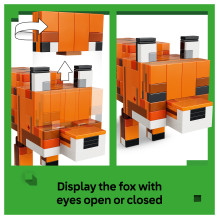 LEGO Minecraft Lapė 21588 LEGO Minecraft Lapė 21588