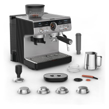 Precision Siebträgermaschine XP801T, Espressomaschine - juodas - Edelstahl Precision Siebträgermaschine XP801T, Espressomaschine - juodas - Edelstahl