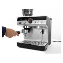 Precision Siebträgermaschine XP801T, Espressomaschine - juodas - Edelstahl Precision Siebträgermaschine XP801T, Espressomaschine - juodas - Edelstahl