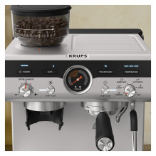 Precision Siebträgermaschine XP801T, Espressomaschine - juodas - Edelstahl Precision Siebträgermaschine XP801T, Espressomaschine - juodas - Edelstahl