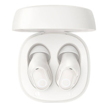 Belaidės ausinės Baseus Bowie WM02 TWS, Bluetooth 5.0 (baltos) OS