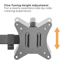 Four 17'-32' monitor mount