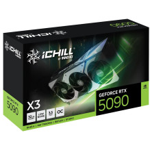 Vaizdo plokštė - Inno3D iChill GeForce RTX 5090 X3 32GB GDDR7 Juoda Vaizdo plokštė - Inno3D iChill GeForce RTX 5090 X3 32GB GDDR7 Juoda