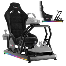 „Huzaro Speed 9.0 Sim Racing“ kabinos rėmas „Huzaro Speed 9.0 Sim Racing“ kabinos rėmas