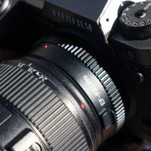 Adapteris - Viltrox EF FX1 PRO automatinio fokusavimo adapteris (Canon EF į Fuji X, metalinis)