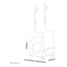 Neomounts CPU-W100BLACK CPU holder Neomounts CPU-W100BLACK CPU holder
