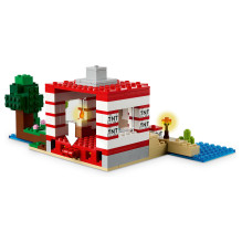 LEGO Minecraft TNT džiunglių namas LEGO Minecraft TNT džiunglių namas