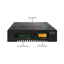We-Ra. IcyDock 6,3cm SATAI-II / SAS in 1x3,5" MB991IK-B sw We-Ra. IcyDock 6,3cm SATAI-II / SAS in 1x3,5" MB991IK-B sw