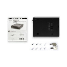 We-Ra. IcyDock 6,3cm SATAI-II / SAS in 1x3,5" MB991IK-B sw We-Ra. IcyDock 6,3cm SATAI-II / SAS in 1x3,5" MB991IK-B sw