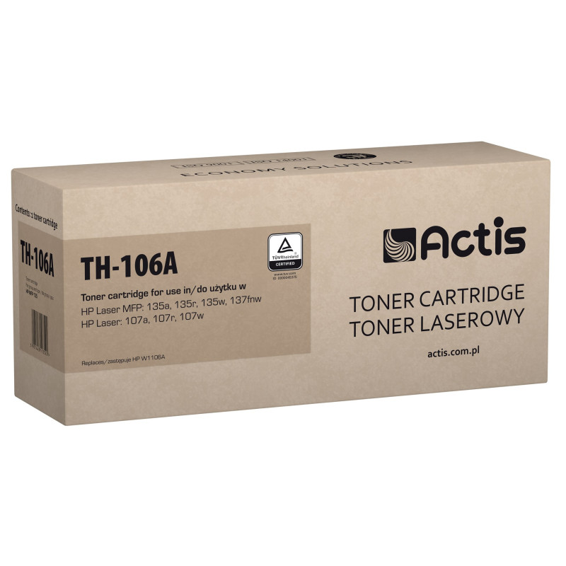Toner Cartridge - Actis TH-106A Black, 1000 Pages.