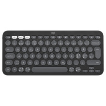 Logitech Pebble Keys 2 K380s - Tastatur - kabellos - Bluetooth LE - QWERTY - Nordisch (Dnisch / Finnisch / Norwegisch / 