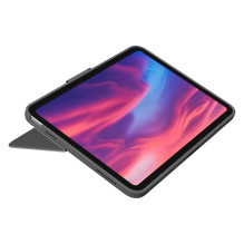 Logitech Combo Touch Keyboard Case iPad Tastatur und Foliohlle - mit Trackpad - QWERTY - US International Apple 10.9-inc