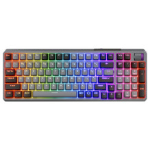 Cooler Master MK770 - Tastatur Hintergrundbeleuchtung - kabellos -2.4 GHz, Bluetooth 5.1, USB Französisch - Tastenschalt