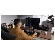 Cooler Master MK770 - Tastatur Hintergrundbeleuchtung - kabellos -2.4 GHz, Bluetooth 5.1, USB Französisch - Tastenschalt