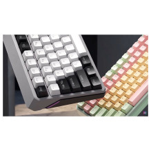 Cooler Master MK770 - Tastatur Hintergrundbeleuchtung - kabellos -2.4 GHz, Bluetooth 5.1, USB Französisch - Tastenschalt