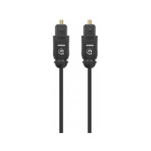MANHATTAN Toslink Digitales Optisches Audiokabel 2 x Toslink S / PDIF-Stecker 5 m vergoldete Kontakte schwarz MANHATTAN Toslink Digitales Optisches Audiokabel 2 x Toslink S / PDIF-Stecker 5 m vergoldete Kontakte schwarz