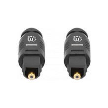MANHATTAN Toslink Digitales Optisches Audiokabel 2 x Toslink S / PDIF-Stecker 5 m vergoldete Kontakte schwarz MANHATTAN Toslink Digitales Optisches Audiokabel 2 x Toslink S / PDIF-Stecker 5 m vergoldete Kontakte schwarz