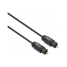 MANHATTAN Toslink Digitales Optisches Audiokabel 2 x Toslink S / PDIF-Stecker 1m vergoldete Kontakte schwarz MANHATTAN Toslink Digitales Optisches Audiokabel 2 x Toslink S / PDIF-Stecker 1m vergoldete Kontakte schwarz