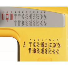 Sewing machine ŁUCZNIK SYLVIE Yellow Sewing machine ŁUCZNIK SYLVIE Yellow