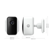 Yale SV-OC-1A-W security camera Cube IP security camera Indoor &amp; outdoor 1080 x 1920 pixels Wall