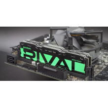 DDR4 2x32GB rinkinys UDIMM goodram RIVAL Radiant Green DDR4 2x32GB rinkinys UDIMM goodram RIVAL Radiant Green