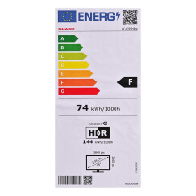 „Sharp 55HR7265E“ televizorius 139,7 cm (55") 4K „Ultra HD“ išmanusis televizorius „Wi-Fi“ juodas „Sharp 55HR7265E“ televizorius 139,7 cm (55") 4K „Ultra HD“ išmanusis televizorius „Wi-Fi“ juodas