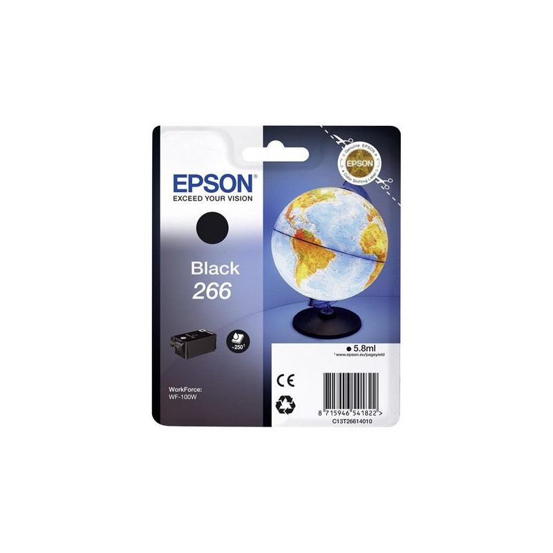 Rašalo kasetė „Epson Black 266“, WorkForce WF-100W