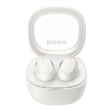Belaidės ausinės Baseus Bowie WM02 TWS, Bluetooth 5.0 (baltos) OS