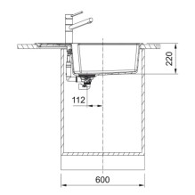 Sink Franke Urban 114.0682.567, granite Sink Franke Urban 114.0682.567, granite