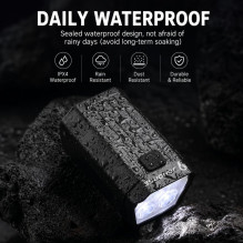 iLike JOHORSE USB Rechargeable Bike Headlight with 120dB Electric Horn, 300LM 4 LED Bicycle Front Light, 7 Lighting Mode iLike JOHORSE USB Rechargeable Bike Headlight with 120dB Electric Horn, 300LM 4 LED Bicycle Front Light, 7 Lighting Mode