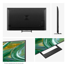 139,0 cm / 55" (3840 x 2160) „Hisense 55E8S“ išmanusis televizorius 4K ULED 6 ms 144 Hz HDMI USB HDR WiFi „Bluetoot