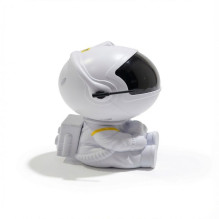 HQ Sitting Astronaut Star Sky &amp; Nebula Projector with 360° Rotating Head and Remote Control White