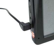 PNI automobilinis įkroviklis su USB-C kištuku 12V / 24V - 5V 2A, skirtas GPS, laido ilgis 190 cm
