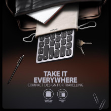KEYBOARD + I / O HUB 9IN1 / 0.6M HMC-KB-US AXAGON KEYBOARD + I / O HUB 9IN1 / 0.6M HMC-KB-US AXAGON