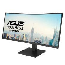 Monitor, ASUS, 34 ", 3440 x 1440 pixels, Wide Quad HD, Native aspect ratio 21:9, LCD, Curved, 90LM08JJ-B02170