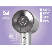 ELDOM HT280 Hair dryer, 1650 W, gray