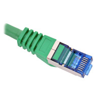 LANBERG PATCHCORD S / FTP CAT.6A 0.5M GREEN LSZH LANBERG PATCHCORD S / FTP CAT.6A 0.5M GREEN LSZH