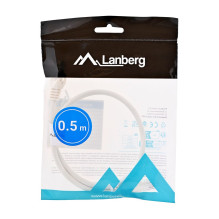 Lanberg PCU6-10CC-0050-W networking cable White 0.5 m Cat6 U / UTP (UTP) Lanberg PCU6-10CC-0050-W networking cable White 0.5 m Cat6 U / UTP (UTP)