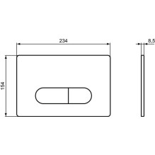 OLEAS M1 F / PLATE DUAL CHROME IS OLEAS M1 F / PLATE DUAL CHROME IS