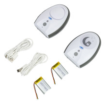 Audio Baby Monitor PNI B6500 wireless, intercom, with night lamp, Vox and Pager function, adjustable microphone sensitiv