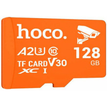 Memory card microSD 128GB class 10 UH-1 U3 V30 A2 Hoco orange Memory card microSD 128GB class 10 UH-1 U3 V30 A2 Hoco orange