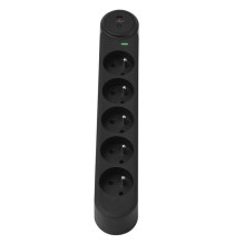 Extension cord 5 sockets Art F2100 1,5 m black Extension cord 5 sockets Art F2100 1,5 m black